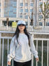 布羅鳥(niǎo)露思同款帽子可愛(ài)小豬刺繡鴨舌帽韓系高級感黑白棒球帽外出遮陽(yáng)帽 露思同款小豬鴨舌帽 曬單實(shí)拍圖