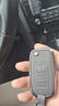 迪加倫 金屬真皮 大眾汽車(chē)鑰匙套18款速騰寶來(lái)朗逸途觀(guān)高爾夫6桑塔納polo捷達甲殼蟲(chóng)鑰匙包殼 A款灰+真皮扣  曬單實(shí)拍圖