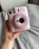 INSTAX富士instax立拍立得 一次成像相機 miniSE（mini7+升級款）白色 曬單實(shí)拍圖