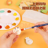 得力(deli)陶泥石塑粘土 diy手工陶藝立體雕塑風(fēng)干免烤塑形橡皮泥白色500g袋裝 生日兒童開(kāi)學(xué)文具禮物 曬單實(shí)拍圖