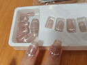 美杜 穿戴甲美甲貼片日常宴會(huì )指甲貼24片含果凍膠可拆美甲延長(cháng)假指甲 珍珠小香 24片 曬單實(shí)拍圖