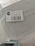 貝瑟斯 A5密胺餐盤塑料托盤 長方形快餐盤 加厚食堂托盤白色38*26.5cm 曬單實拍圖