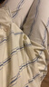 靜韻【涼感型】防螨抑菌睡衣女夏情侶短袖薄款軟綿綿家居服套裝男 曬單實(shí)拍圖