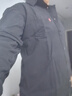 羅蒙純棉襯衫男長(cháng)袖工裝男士襯衣日系休閑寬松上衣春秋款外套新款男裝 黑色長(cháng)袖 2XL 155-175斤 曬單實(shí)拍圖