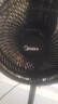 美的（Midea）【超級單品】七葉輕音立式電風(fēng)扇家用柔風(fēng)落地扇臺式桌面小型風(fēng)扇大風(fēng)量節能搖頭宿舍電扇 SAF30AB 曬單實(shí)拍圖