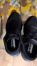 斯凱奇（Skechers）男鞋輕奇跑步鞋經(jīng)典舒適運動(dòng)鞋旅游戶(hù)外減震休閑鞋輕便894220 全黑色/BBK 39 曬單實(shí)拍圖