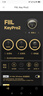 FIIL Key Pro2全能智駕降噪藍牙耳機-55dB金標(biāo)音質(zhì)藍牙6.0入耳半入耳式耳機七夕情人節(jié)禮物 黑美人 曬單實拍圖
