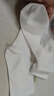 莫代爾6雙奶白色襪子女中筒春秋堆堆襪松口不勒學(xué)生日系抑菌長(cháng)筒月子襪 曬單實(shí)拍圖