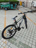 金武端自行車(chē)成人山地車(chē)公路賽車(chē)單車(chē)騎行變速超輕越野中學(xué)生初中青少年 頂配版-輻條輪-黑白色 26寸21速 曬單實(shí)拍圖