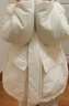 優(yōu)衣庫童裝男童女童高性能復合連帽外套/保暖厚衣服473309 01 乳白色 140 曬單實(shí)拍圖