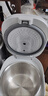 美的（Midea）電飯煲0涂層電飯鍋5L大容量316L不銹鋼內(nèi)膽4-5人無涂層家用多功能微壓電飯煲MB-RE576S 曬單實(shí)拍圖