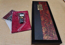 花桓漆器茶具中式大漆漆畫(huà)手工泡茶盤(pán)家用客廳功夫干泡臺茶室裝飾送禮 大漆干泡緞紋紅金箔 曬單實(shí)拍圖
