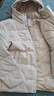 森馬90絨子|四防羽絨服男冬連帽中長款男士羽絨服保暖厚外套 淺卡其（白鴨絨）50355 2XL 曬單實拍圖