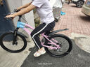 【京東物流】?jì)和孕熊?chē)20-22-24寸變速山地車(chē)6-8-10-15歲學(xué)生車(chē) 山地車(chē)漸變粉-輻條輪7速 22英寸 曬單實(shí)拍圖
