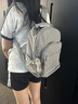 Kipling【開(kāi)學(xué)季】25秋冬新款輕便學(xué)生書(shū)包大容量雙肩包首爾包|SEOUL S-巖石灰 曬單實(shí)拍圖