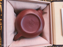潮州手拉壺泡茶沖茶朱泥壺原礦紫砂壺大紅袍西施壺家用小功夫茶具 120毫升思婷壺（嚴選泥料） 曬單實(shí)拍圖