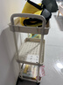 金隆興嬰兒用品小推車(chē)置物架多層浴室廚房落地蔬菜零食可移動(dòng)收納架 3層 曬單實(shí)拍圖