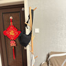 穩(wěn)納 衣帽架 衣架落地 實(shí)木掛衣架 陽(yáng)臺(tái)臥室衣服架  原木色三角款3176 曬單實(shí)拍圖