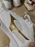 美津濃（MIZUNO）CYCLONE SPEED CN排球鞋綜合室內(nèi)外訓(xùn)練鞋男女款羽毛球鞋乒乓球鞋 白金 【顏值與實(shí)力并存】 現(xiàn)貨 38 =240mm 曬單實(shí)拍圖