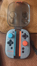 Jemdo適用任天堂Switch2游戲手柄收納盒ns2代joycon分體手柄磁吸硬殼卡帶便攜不晃動帶殼可裝游戲機(jī)配件 曬單實(shí)拍圖
