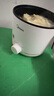 美的（Midea）電煮鍋 宿舍小電鍋 電蒸鍋 學生寢室一體泡面小火鍋 多功能鍋 XZE1613 1.7L 配蒸籠【國家補貼】 曬單實拍圖