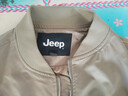 吉普（JEEP）外套男士飛行員夾克行政秋冬季工裝棒球領(lǐng)復古上衣男裝 卡其 2XL 曬單實(shí)拍圖