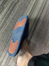 奧康（Aokang）浴室拖鞋男士夏季防滑防臭衛生間洗澡用中老年室內軟底涼拖鞋女 藏青 44-45 【適合43-44】 曬單實(shí)拍圖