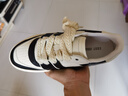 FOOT INDUSTRY 足下工業(yè)「品牌經(jīng)典」90s滑板鞋運(yùn)動(dòng)休閑復(fù)古訓(xùn)練板鞋男女百搭 黑色/米白 41 曬單實(shí)拍圖