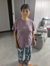 佐丹奴短袖t恤女純棉小花朵印花圓領(lǐng)減齡休閑上衣女13324317 曬單實(shí)拍圖