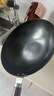 九陽(yáng)（Joyoung）炒鍋鐵鍋無(wú)涂層精鐵鍋炒菜鍋爐灶通用32cm帶蓋CF32-C121 曬單實(shí)拍圖