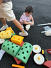 貝天兒童積木車大顆粒拼裝益智玩具可啃咬1-3-6歲男女孩寶寶生日禮物 曬單實(shí)拍圖