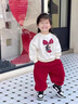G.DUCKKIDS小黃鴨童裝女童春秋套裝2025洋氣新款小女孩衣服兒童衛(wèi)衣兩件套 黃色 90 cm 曬單實(shí)拍圖