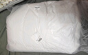 水星家紡 內(nèi)購會羽絲絨被95鵝毛絨被冬被加厚保暖鴨絲絨被春秋被子單雙人 艾綠灰 200*230cm 6斤 春秋被 曬單實拍圖