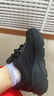 HOKA ONE ONE新款女款夏季邦代9公路跑步鞋BONDI 9輕盈舒適緩震 黑色/黑色 38 曬單實(shí)拍圖