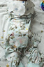 bc babycare山茶花長袖中開爬服滿月新生兒連體衣春秋裝哈衣 哆咔星灰綠 【僅爬服】 80cm 曬單實(shí)拍圖