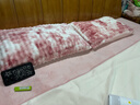 無(wú)印良品牛奶絨四件套冬季仿兔絨床上四件套1.5/1.8米床加絨床單被套200*230cm 曬單實(shí)拍圖