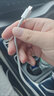 華為原裝6A數(shù)據(jù)線 USB Type-A轉(zhuǎn)USB Type-C/1m線長/支持66W（11V6A）充電 白色CC790 曬單實拍圖