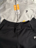 FILA FUSION斐樂(lè )潮牌針織長(cháng)褲女2025冬季新款時(shí)尚寬松加絨休閑褲 正黑色-BK M 165/66A/M 曬單實(shí)拍圖