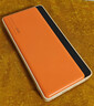 半島鐵盒【3C認證】充電寶10000毫安A100超薄便攜大容量適用小米oppo禮品定制移動(dòng)電源美拉德橘色移動(dòng)電源 曬單實(shí)拍圖