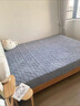 紅豆床單冬季加絨牛奶絨被單單件宿舍單人珊瑚絨毛毯床墊鋪床1.5x2米 格子小狗（A類(lèi)母嬰 蓄熱鎖溫） 200*230cm單床單【適合1.5m床】 曬單實(shí)拍圖