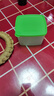 特百惠（Tupperware）800ml*4方形保鮮盒食品級冰箱冷藏密封收納盒水果儲物盒綠色蓋 曬單實(shí)拍圖