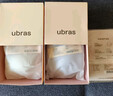 ubras【2件裝】無(wú)尺碼免拆V領(lǐng)內衣女背心美背粉底液色文胸罩無(wú)痕隱形 柔灰紫+燕麥奶 曬單實(shí)拍圖