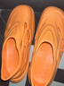 Saucony新款cradle yat夏季洞洞鞋緩震戶外涼拖鞋徒步外穿 橙色4 41 曬單實拍圖