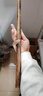 綿德實(shí)心金絲竹把件竹子把玩件玉竹手把件手持武術(shù)棍教鞭景區登山棍 20-22MM直徑50cm長(cháng)裸把件 B06-201 曬單實(shí)拍圖