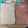 古今（GUJIN）七夕送老婆高腰平角內(nèi)褲女收腹防走光純棉襠內(nèi)褲安全褲二合一三條 曬單實(shí)拍圖