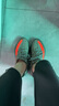 阿迪達斯Yeezy350夏日透氣椰子男女休閑鞋HQ7045 41 曬單實(shí)拍圖