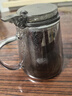 小熊（Bear）玻璃茶壺 泡茶壺飄逸杯耐熱高硼硅玻璃茶具800ml大容量茶水分離 曬單實(shí)拍圖