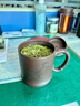 京東京造 宜興紫砂杯 手工泡茶杯【原礦紫泥】茶具水杯 竹韻杯450ml禮盒裝 曬單實(shí)拍圖