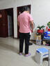 恒源祥單/兩件2025夏裝新款中老年刺繡寬松上衣女高品質(zhì)短袖t恤女?huà)寢屟b 粉紅色繡花+淺紫色繡花 2XL 【建議125-135斤】 曬單實(shí)拍圖