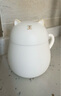 唐宗茶道茶杯馬克杯辦公室商務(wù)水杯陶瓷萌虎杯茶具泡茶杯羊脂玉白色C5037X 曬單實(shí)拍圖